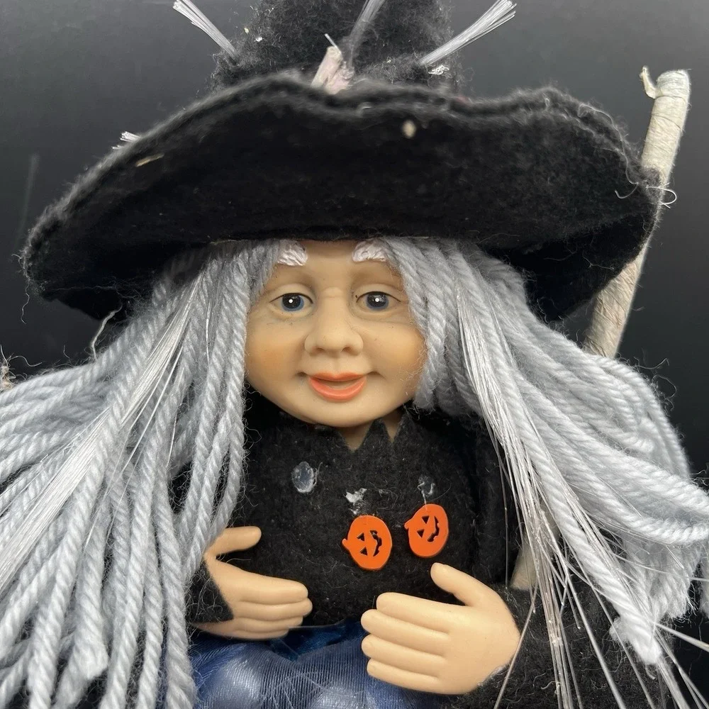 Vintage Foremost Halloween Fiber Optic Witch Decoration‎ 14